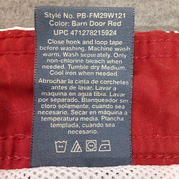 Faded Glory Swim Trunks Size XL(40-42) Small spots see photo, Lined, Pockets - Picture 6 of 9